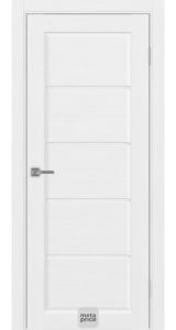 Сицилия_710.12 ЭКО-шпон • дверь остекленная • молдинг • Optima porte (Россия)