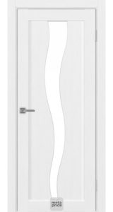 Сицилия_730.121 ЭКО-шпон • дверь остекленная • Optima porte (Россия)
